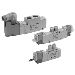 Soloneid valve-5端口機移植單單元VQ1000/VQ2000/VQ3000Series